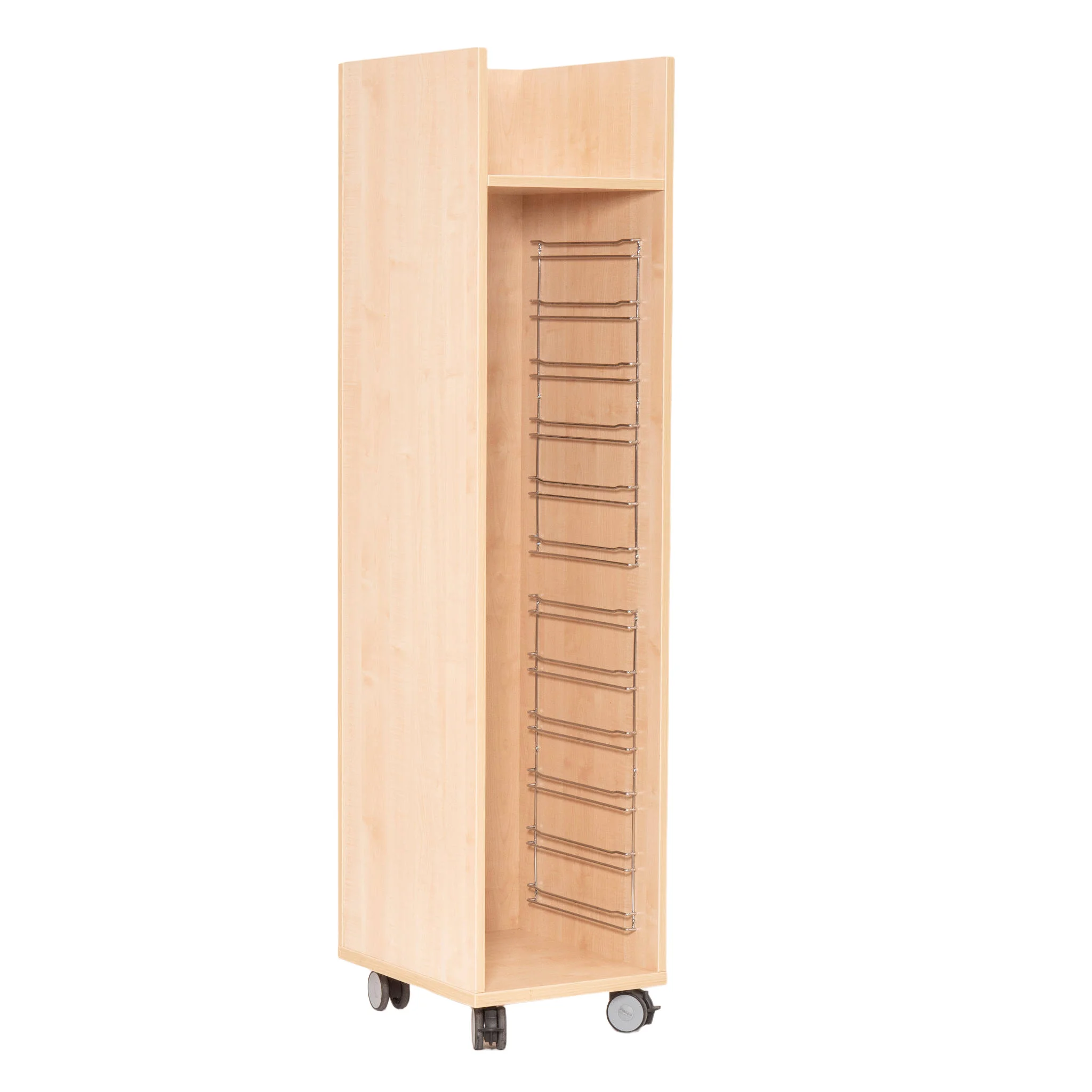 Kabinett, Rollcontainer, Holz, Schubladenhalter, Rolllagerung