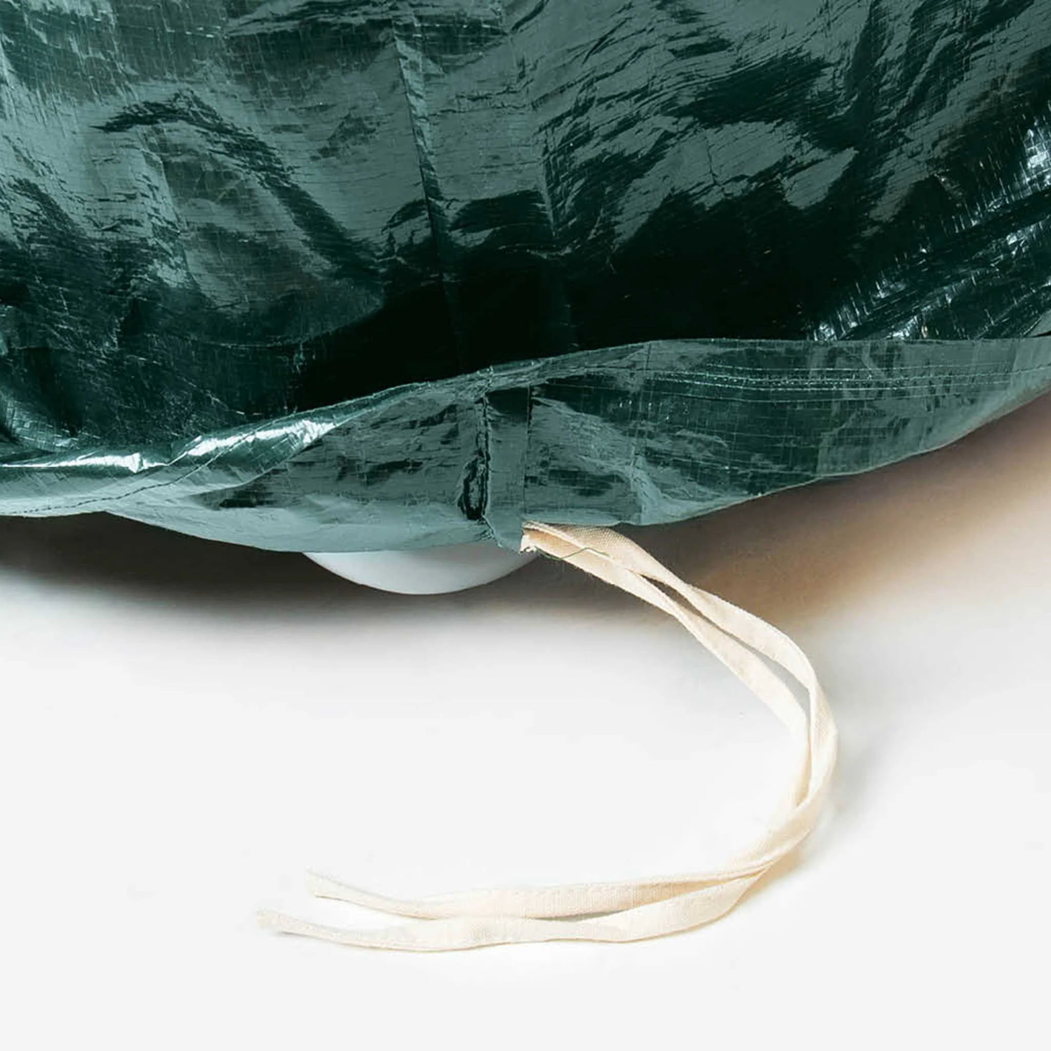 Tasche, Genäht, Kunststofffolie, Grün, Schnittband
