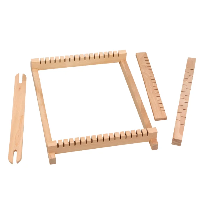 Holzrahmen, Webrahmen, Helfer-Set, Bausatz, Zugkammerschiene