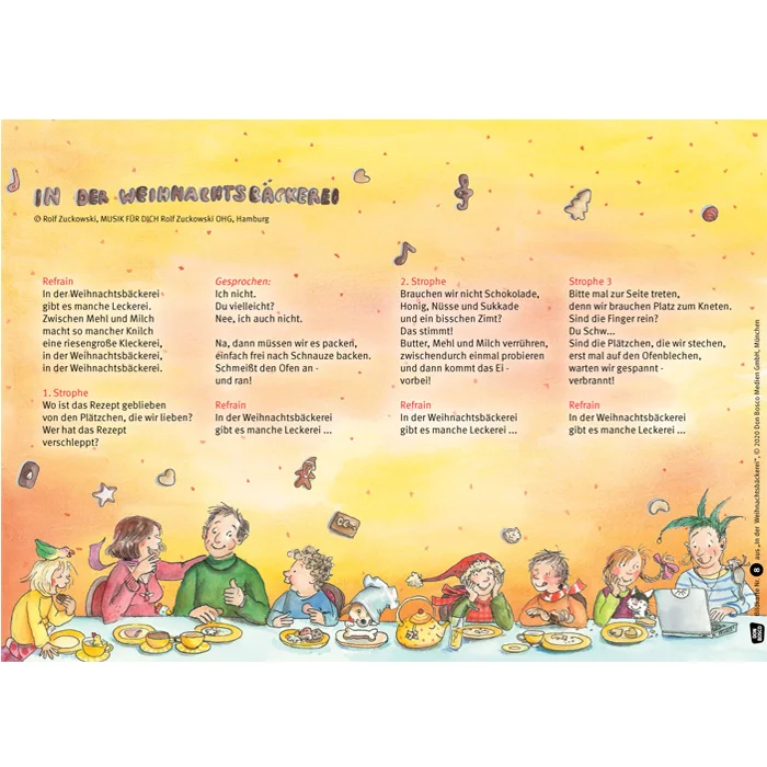 weihnachtsbackerei, backwerk, kinder illustration, platten, lebkuchen