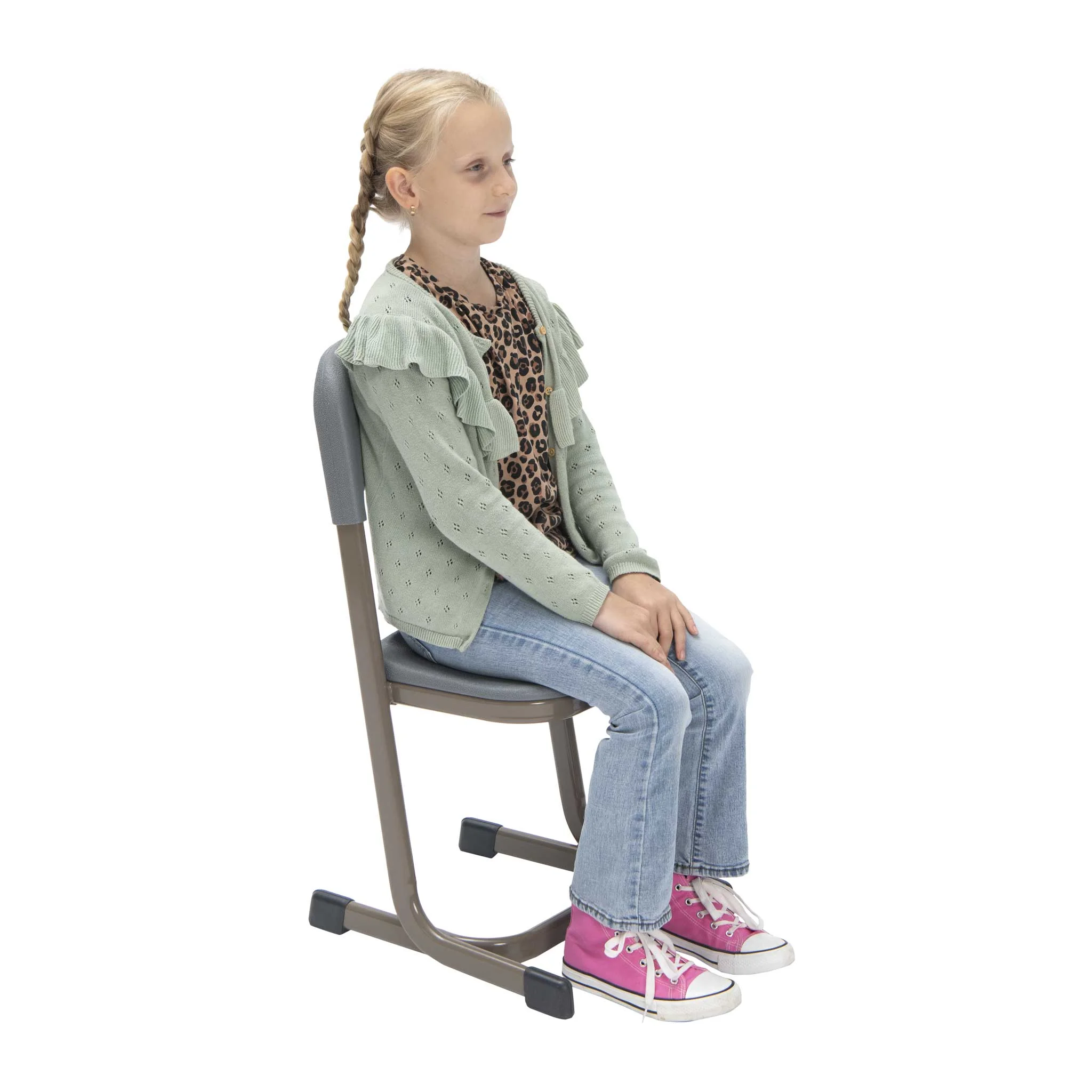 Schulstuhl, Kinderstuhl, Grau, Ruhesitz, Sitzgelegenheit