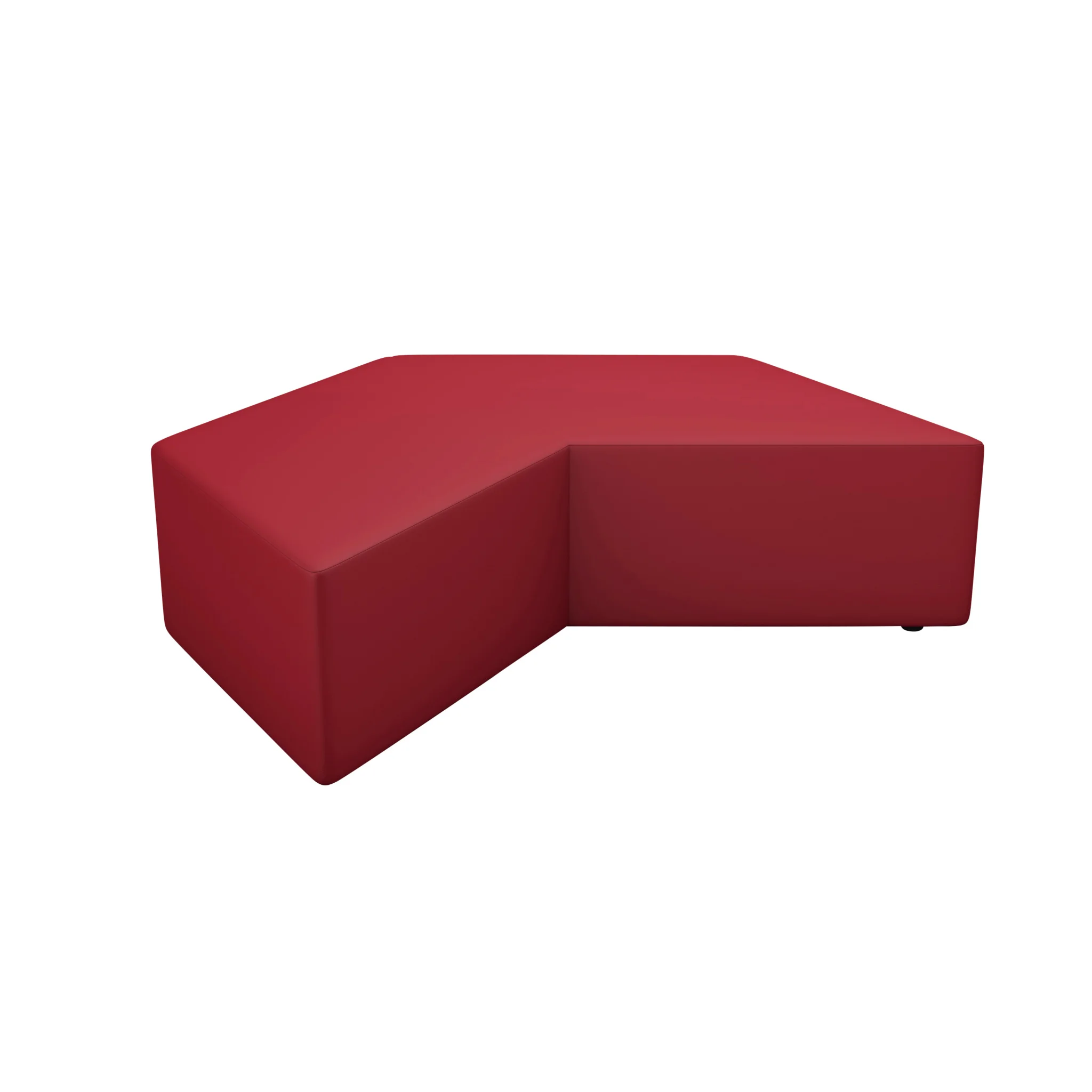 Sofasystem, Ecksofa, Rot, Polster, Modulsofa