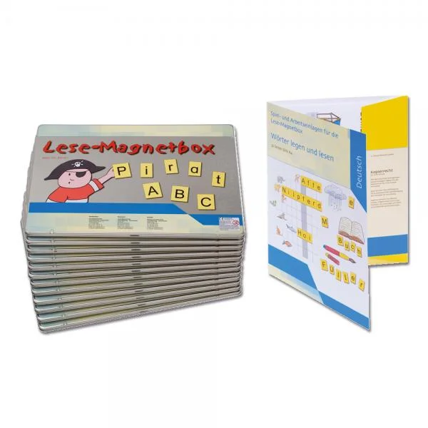 Lese-Magnetbox - Klassensatz, 25 Stück
