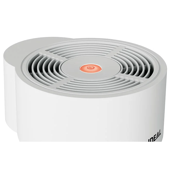 Luftreiniger, Ventilator, Kreisbelüftung, LED-Einschaltknopf, Weises Gerät