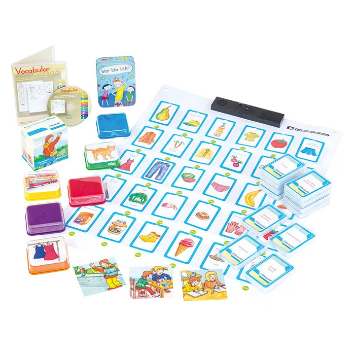 sprachspiel, lernspiel, karten, alphabet, pädagogisch