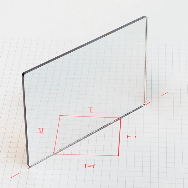 glas, schutzscheibe, klarsichtplatte, diagramm-gitter, messlinien