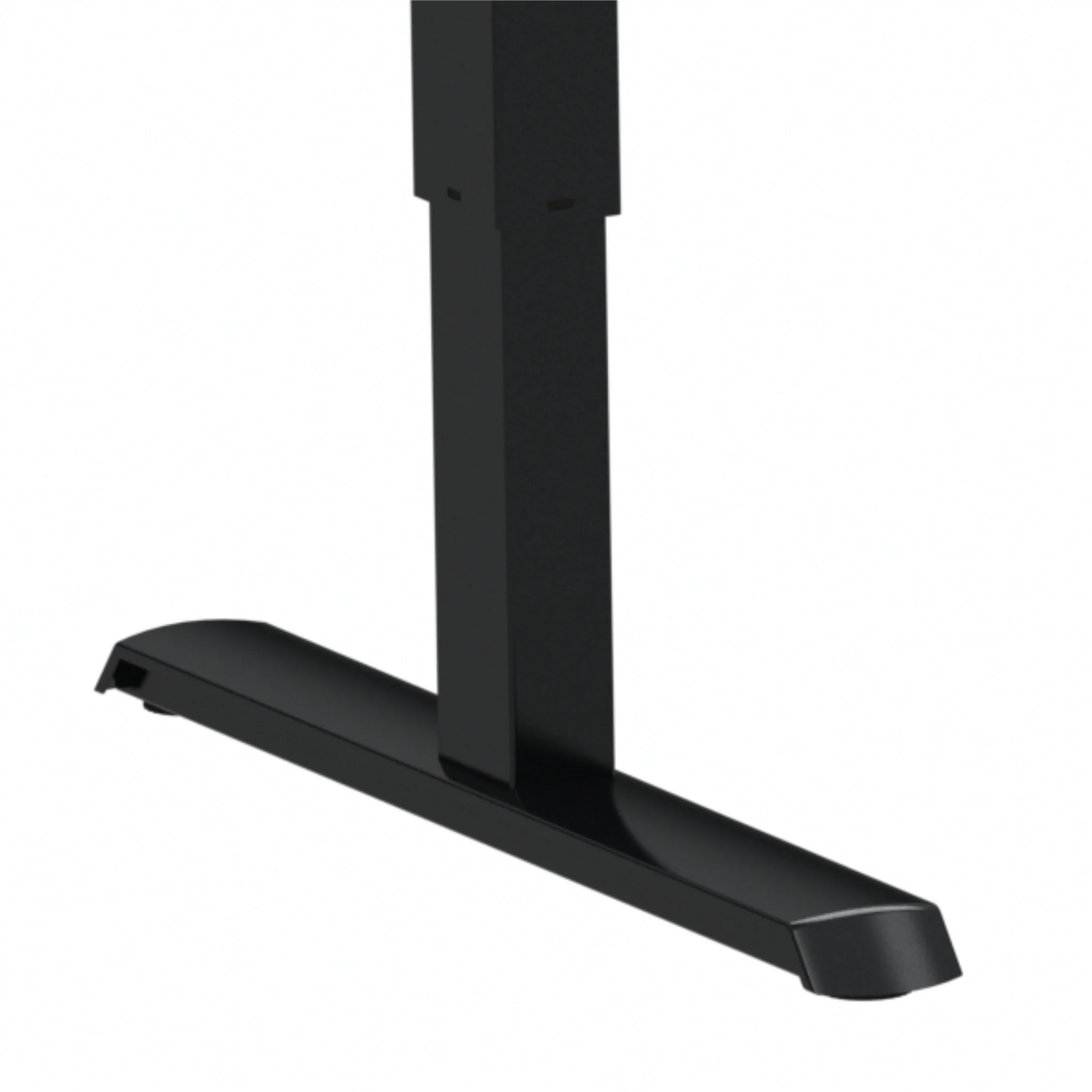 monitorstand, schreibtischständer, schwarz, metall, basis