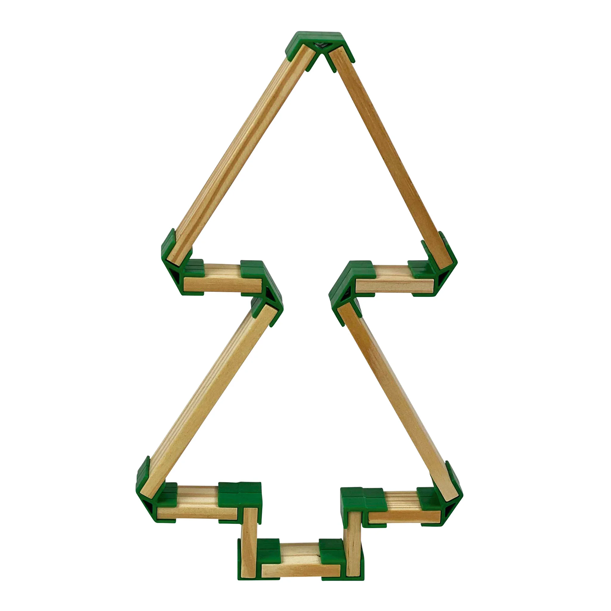 Holzbausteine, Konstruktionsset, Magnetbausteine, Baustein-Form, Puzzle-Form