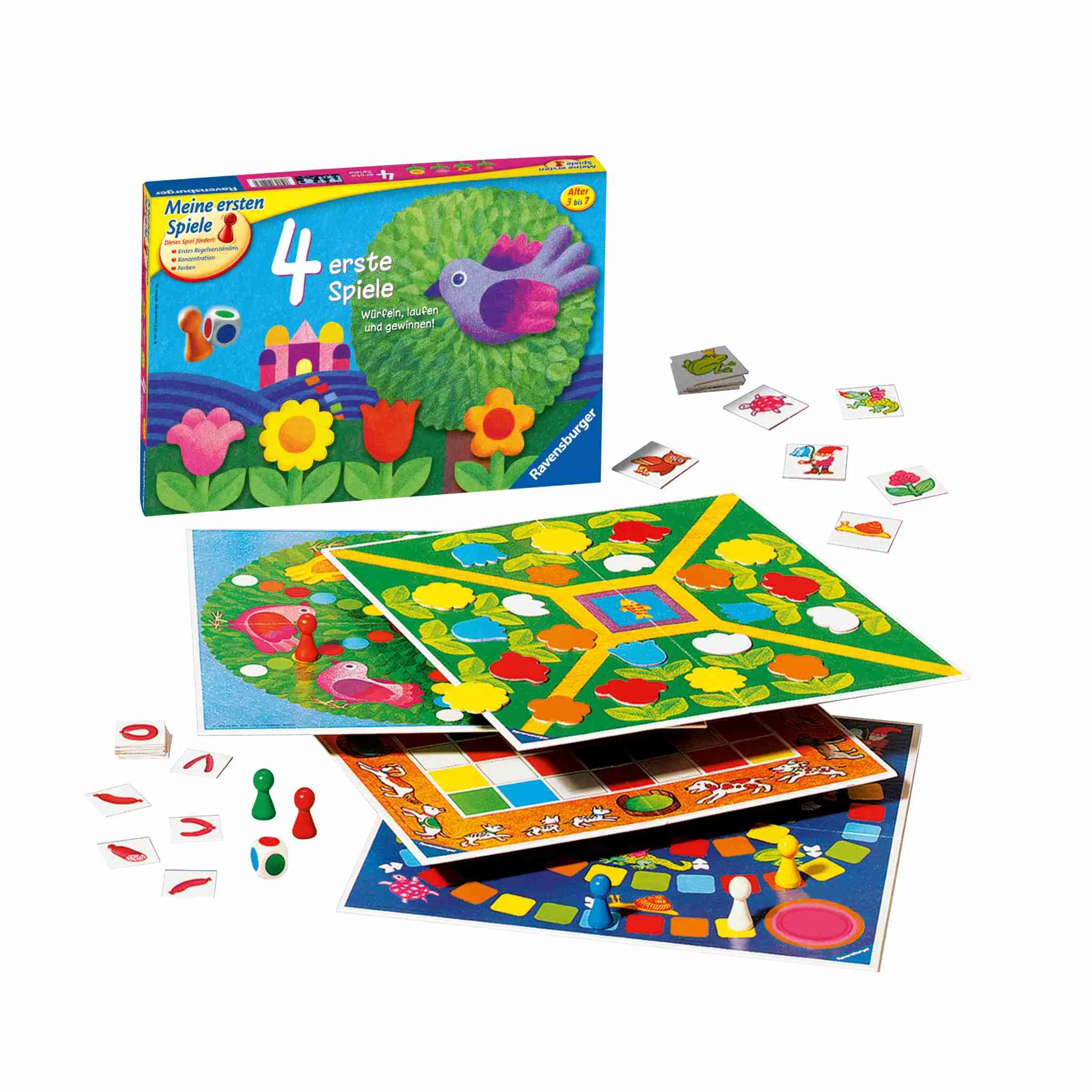 Kinderspiel, Gesellschaftsspiel, Brettspiel, Spieleranzahl, Spielkarten