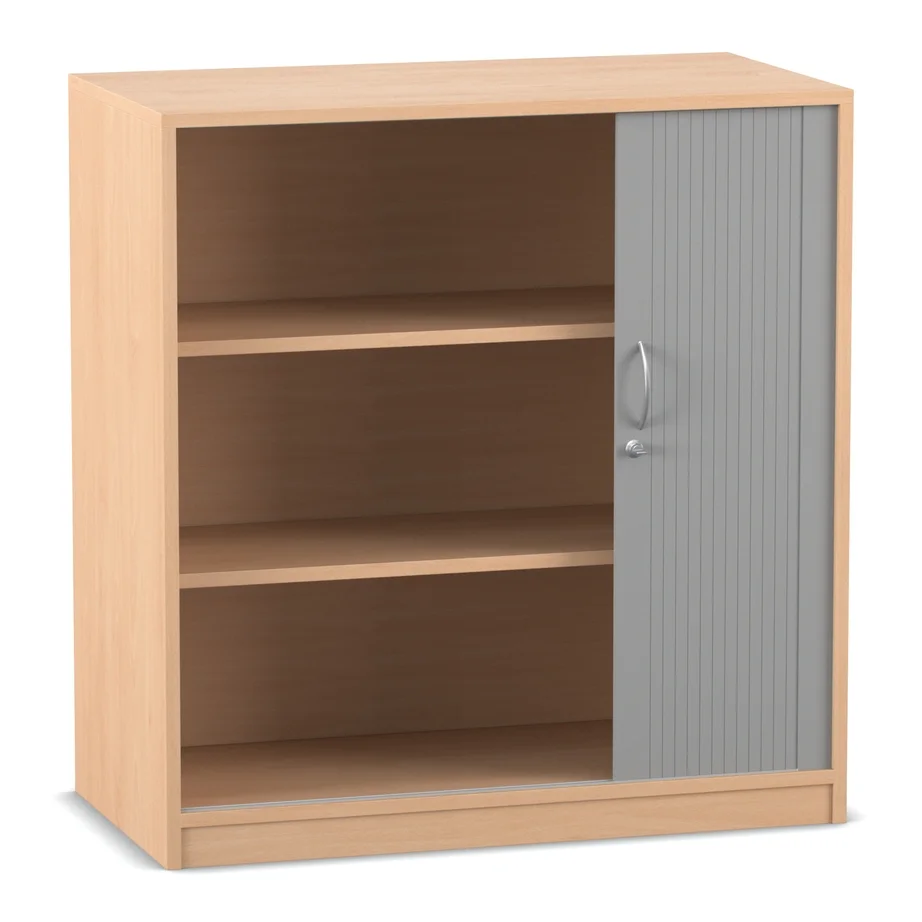 Unter-Rollladenschrank - Breite: 94,4 cm, Buche hell