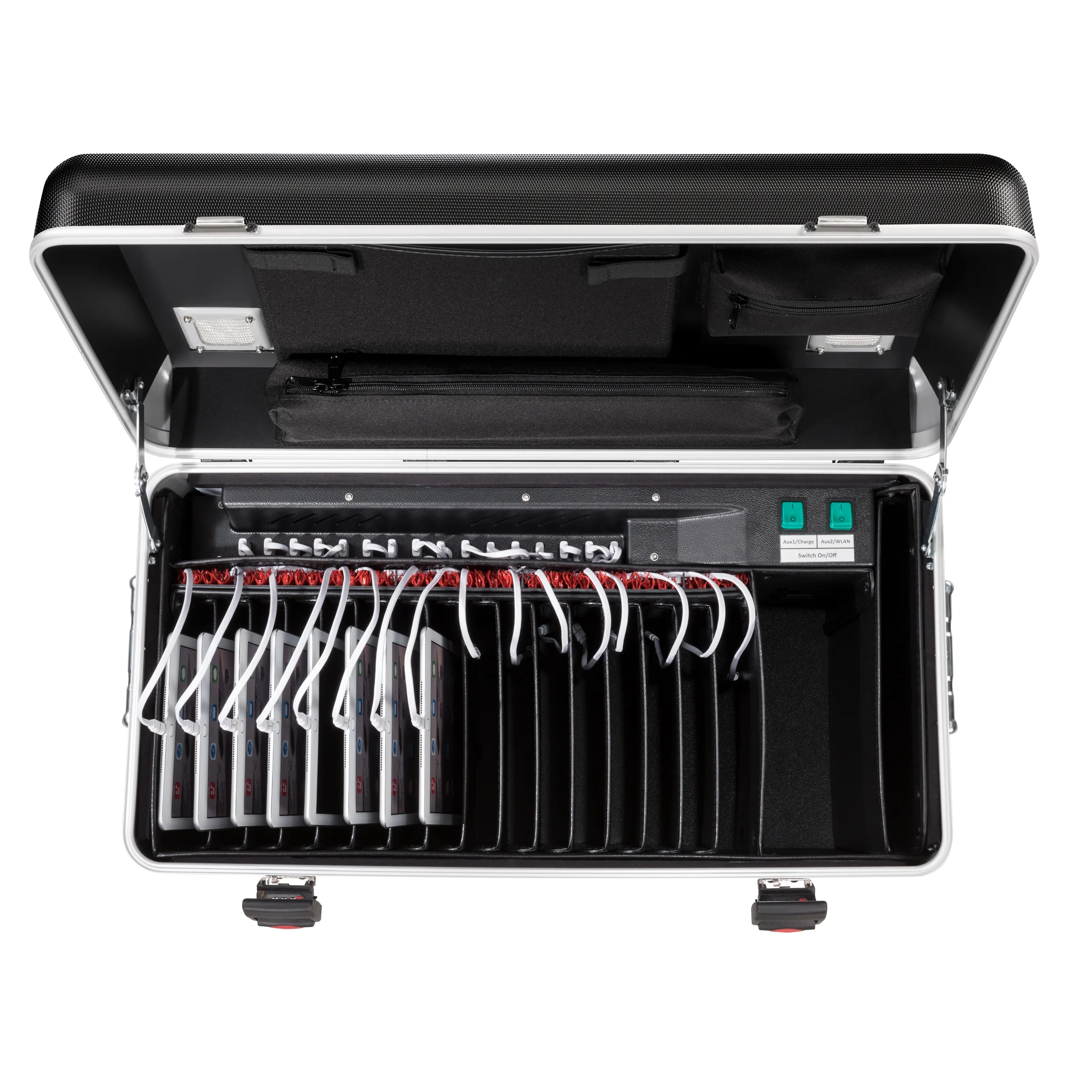 Akkordeon-Case, Kfz-Organisator, Koffer, Organizer, Ladestation?