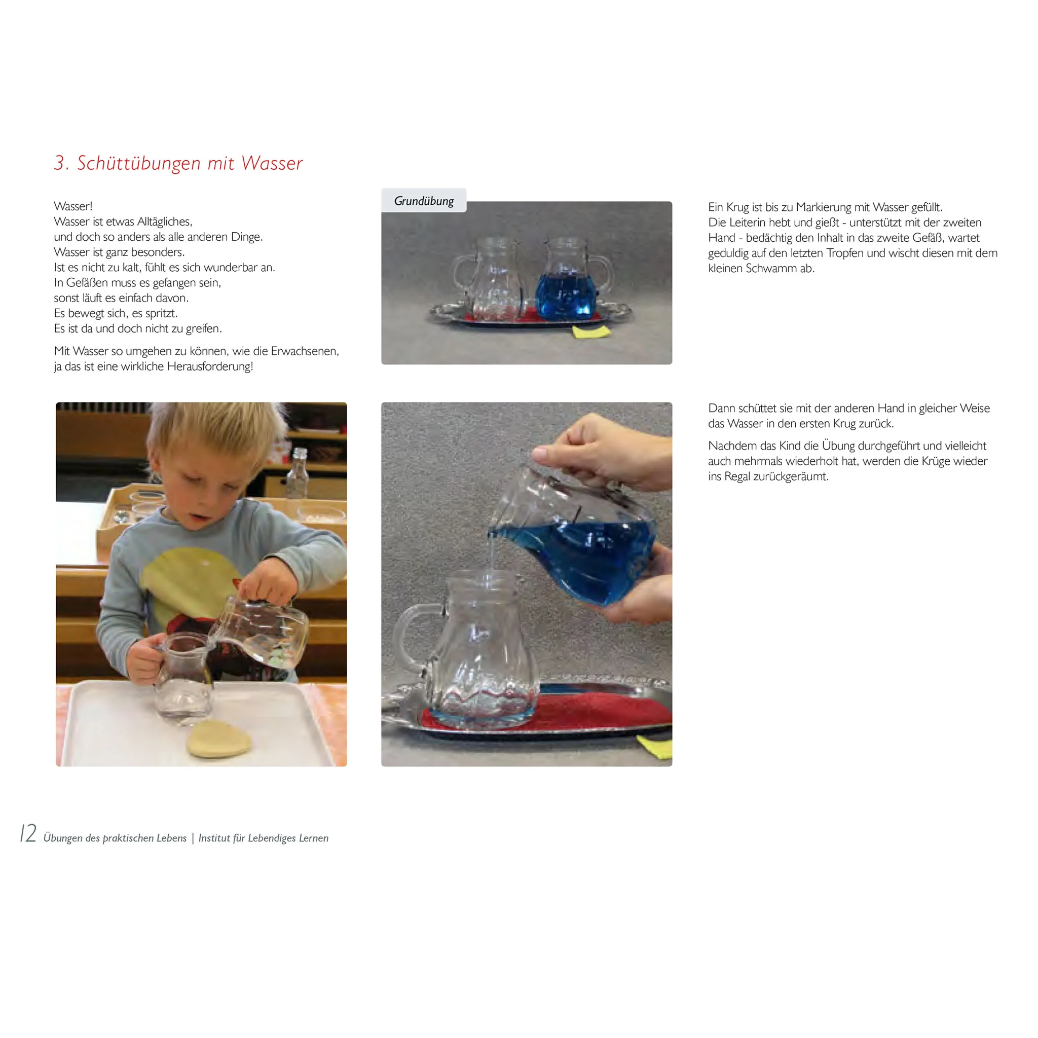 Glas, Wasser, Experiment, Kochschule, Kinder