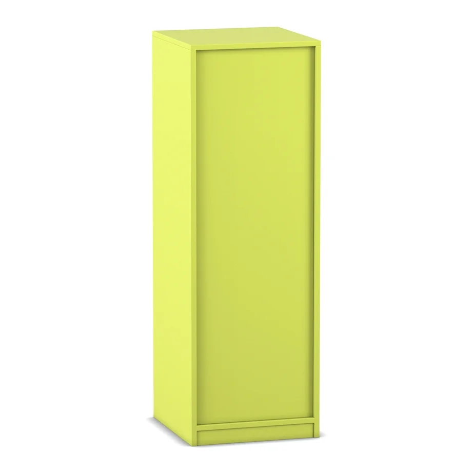 Schrank, Schuhschrank, Korpus, Limegrün, hochkant