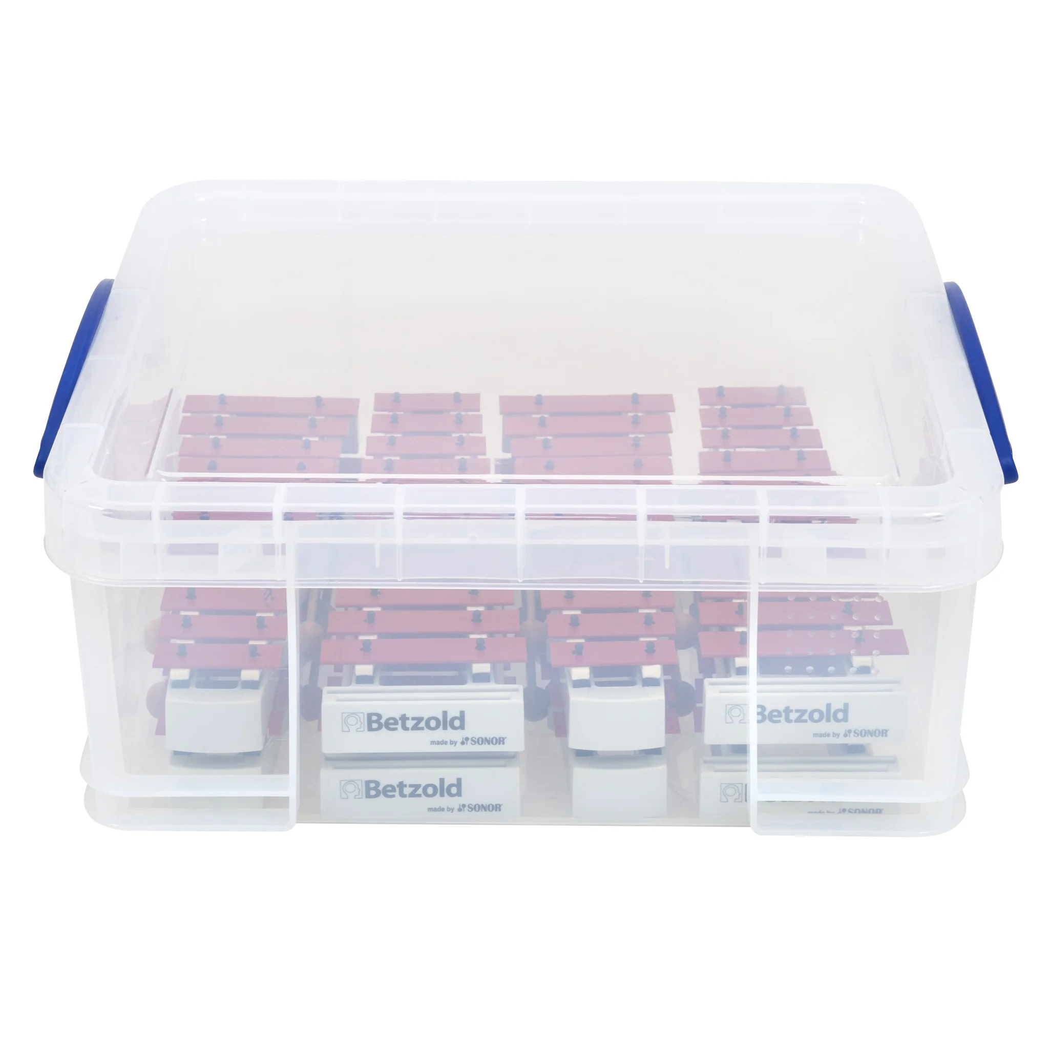 Lagerbox, Organizer, klarer Behälter, Steckverbinder, Betzold