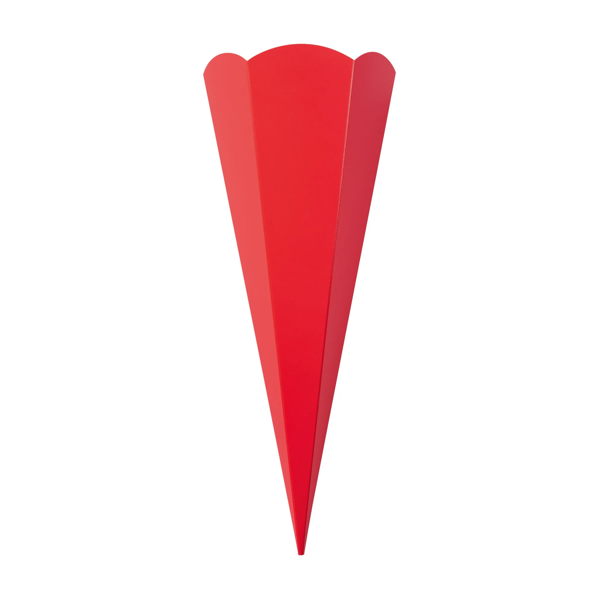 Eisbecher, Eistüte, Waffelhorn, Rot, Papierschale