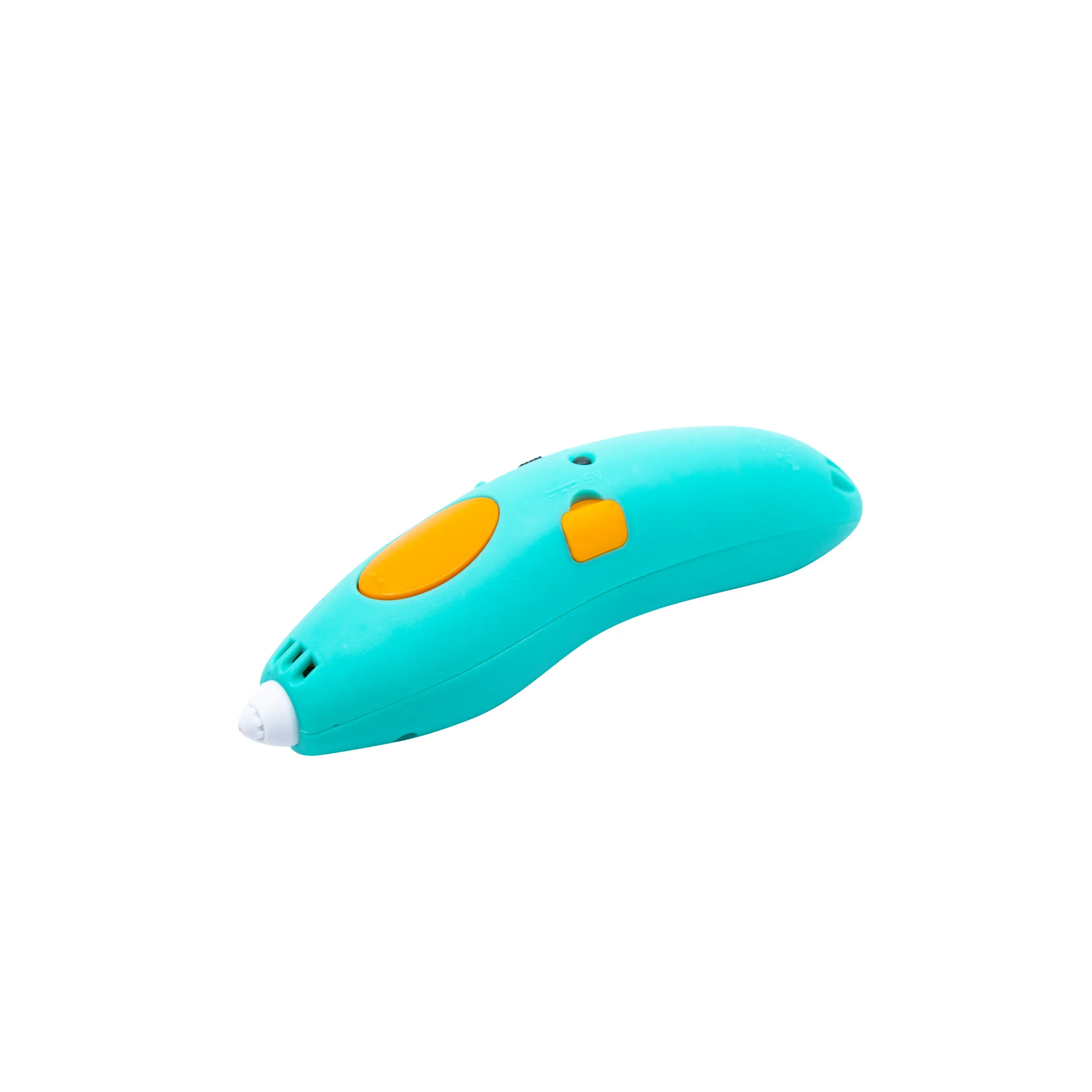 Klebefunken, Klebstoffstift, Schneidwerkzeug, mini Heißklebepistole, blau-orange