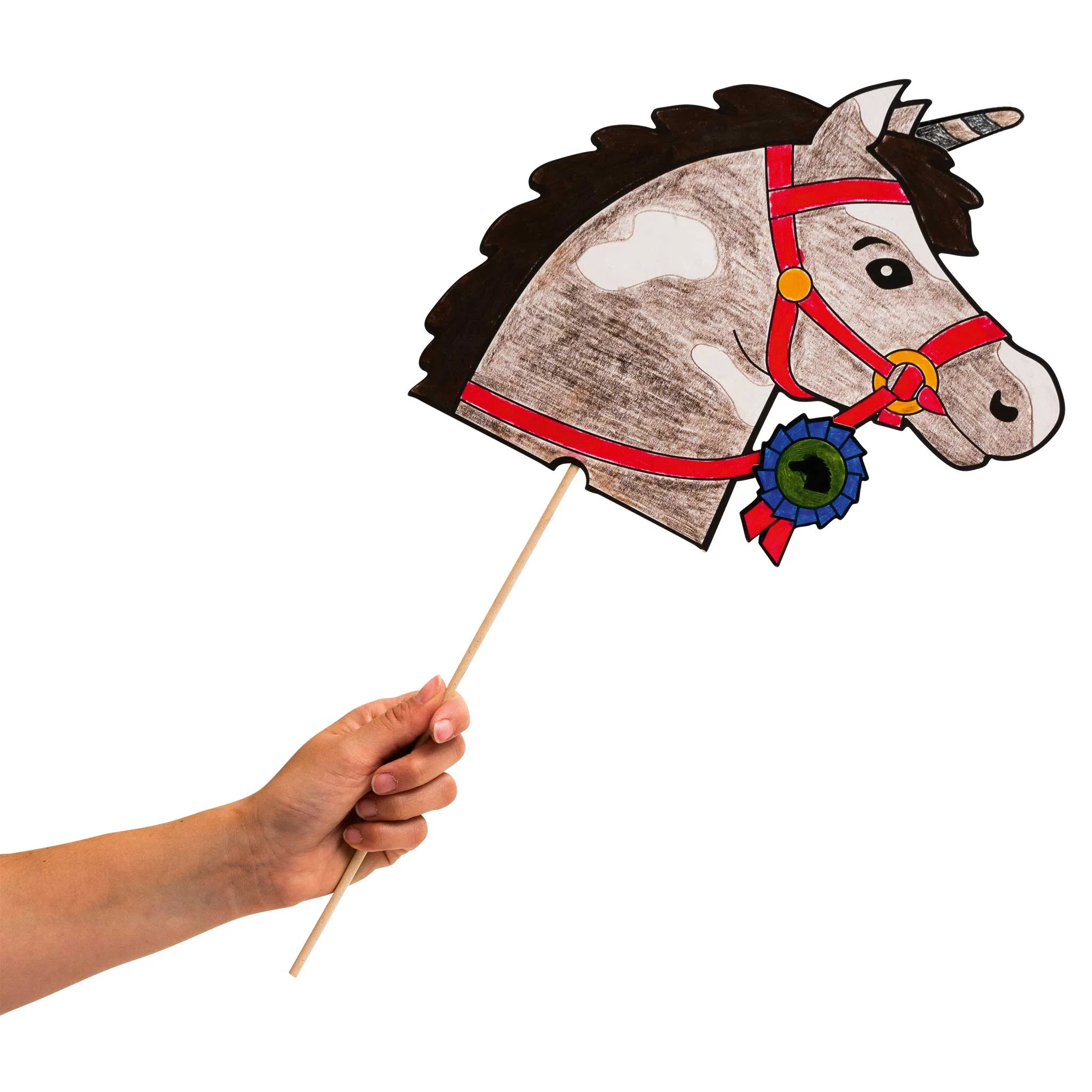Pferd, Pferdekopf, Leporello, Schausteller Reiter, Halterung