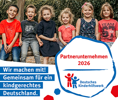 Partnerunternehmen 2026 vom Deutschen Kinderhilswerk