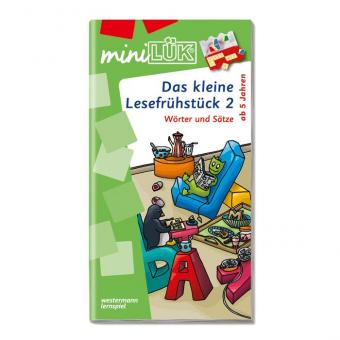 miniLÜK: Das kleine Lesefrühstück 2 - Wörter und Sätze für Kinder von 5