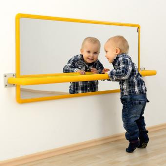 Kinder Beobachtungsspiegel / Kinderspiegel 15x5 cm Fahrschule gewölbter  Spiegel