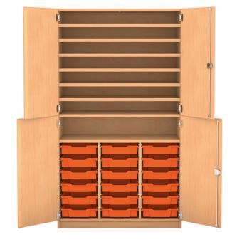 Bastelschrank - mit 12 hohen Boxen günstig online kaufen | backwinkel.de