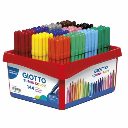 GIOTTO Fasermaler Turbo Color 144 Stück