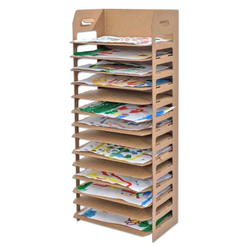 Trocknungsgestell aus fester Pappe 