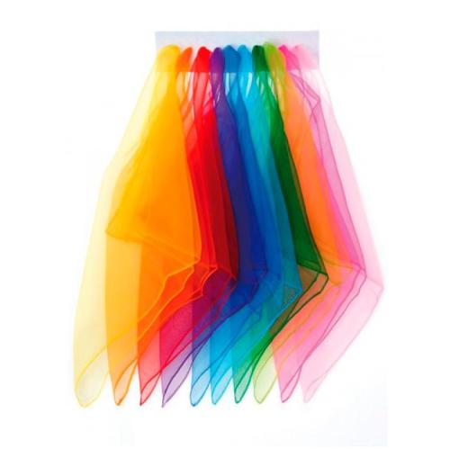 Chiffon-Tücher 10er-Set 