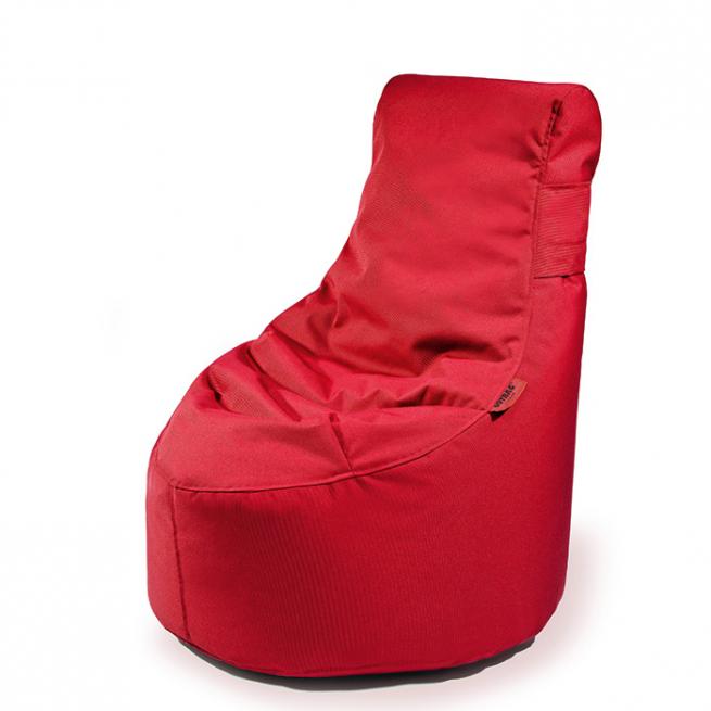 Outdoor-Sitzsack Slope XS Rot