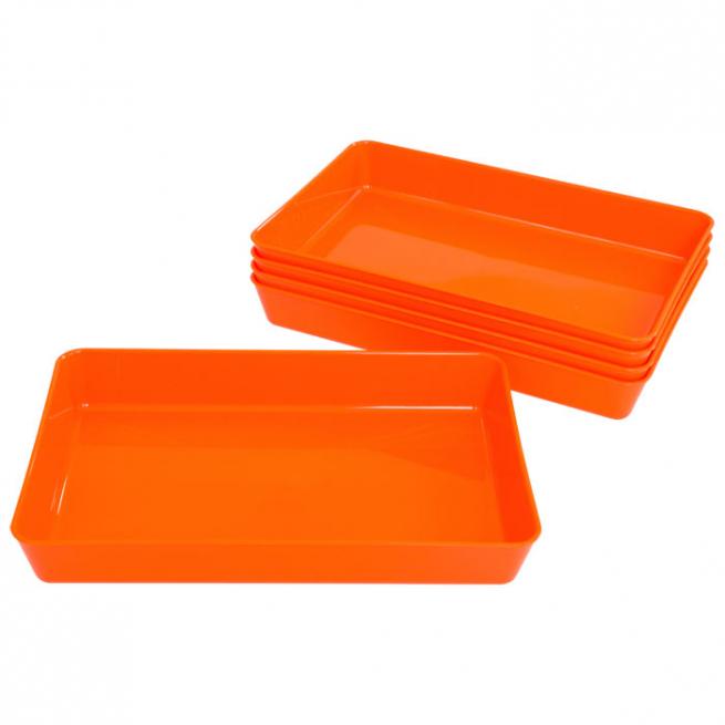 Materialschalen-Set klein Orange