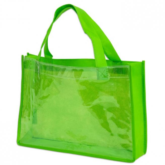 Kunststofftasche, DIN A4 quer Grün