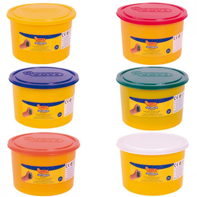 Soft-Knete, in Einzelfarben 