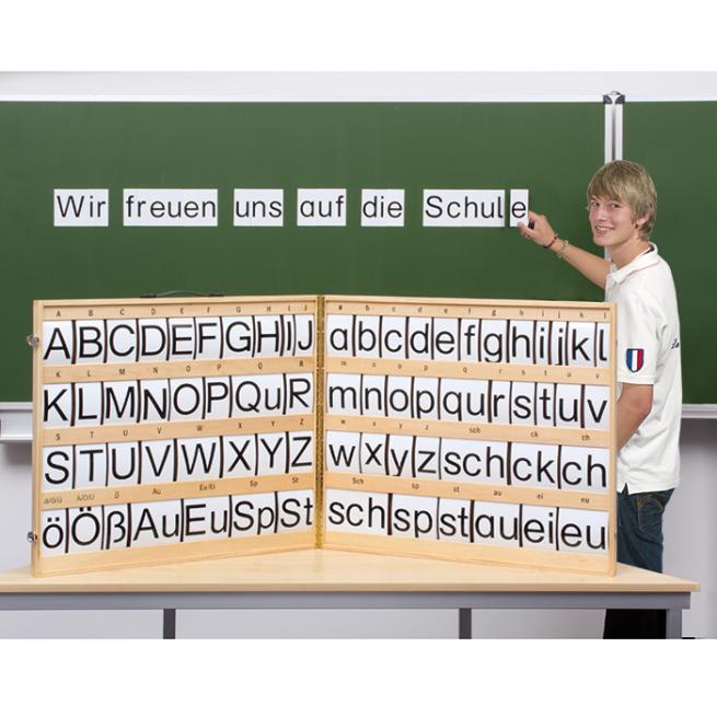 Magnetischer Buchstabensatz 