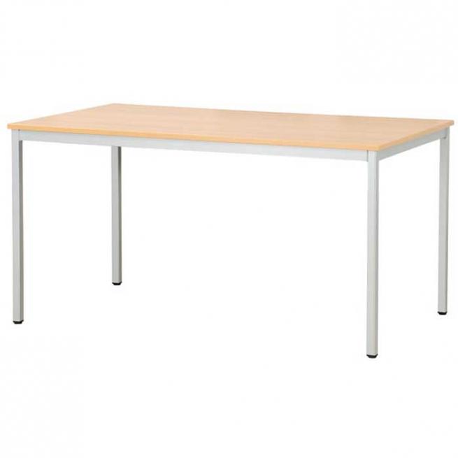 Stahlrohr-Tisch, einzeln Rechteck-Tisch, 65 x 65 cm