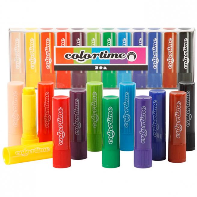 Soft Color Sticks, Wachsmalstifte 
