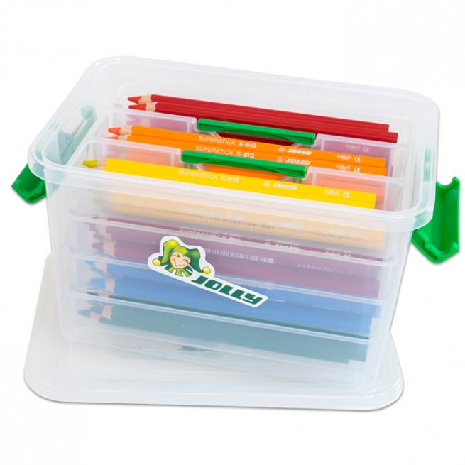 Jolly - Sechskant-Buntstifte, 96 Stück 