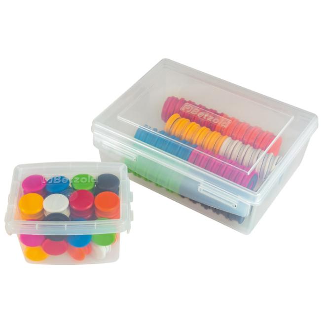 Greifmagnete in Kunststoffbox 