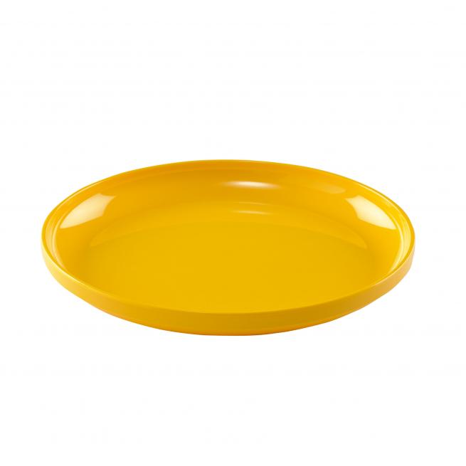 BLANDAS Teller flach, klein Ø 20 cm, 6 Stück Gelb