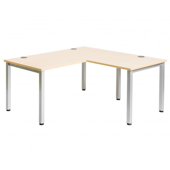 Flexeo® Schreibtisch, Breite: 160 cm, mit Anbau 