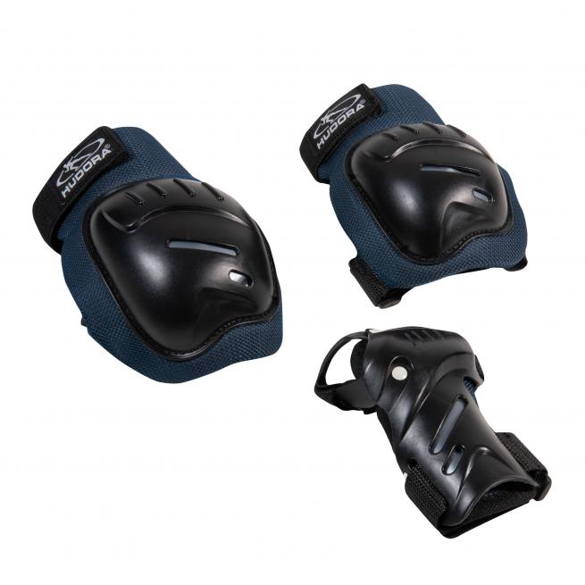 HUDORA Protektoren-Set Comfort blue, S