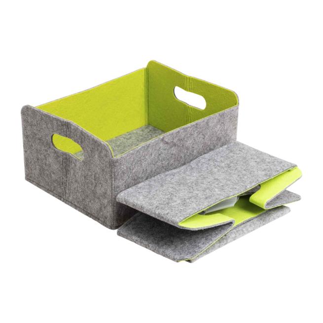 2 Filzboxen 