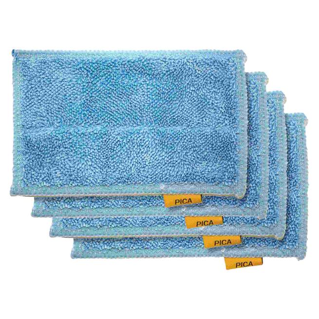 VISOR Ersatzpads für Whiteboardwischer, 4 Stück 