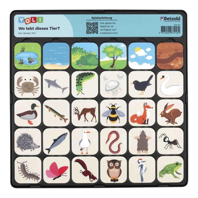 YOLI-Spielset Wo lebt dieses Tier? 