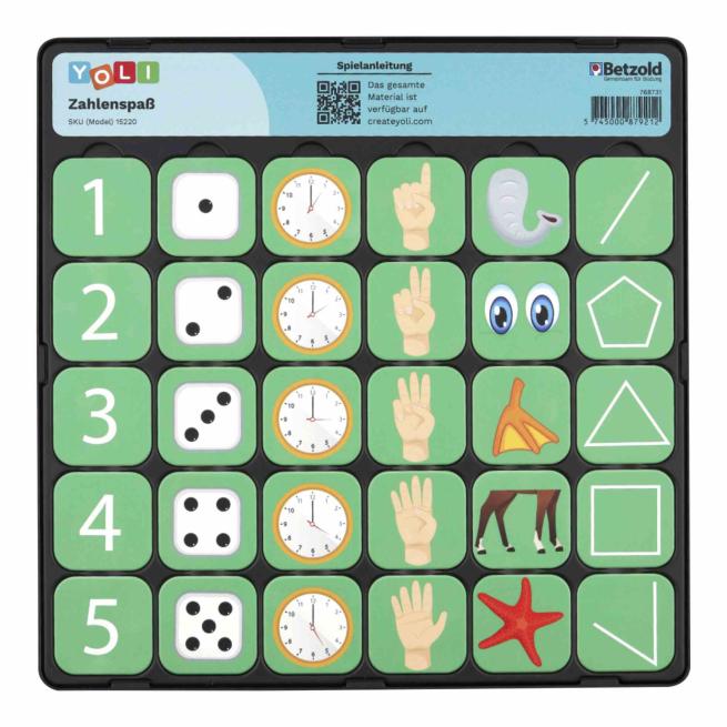 YOLI-Spielset Zahlenspaß 