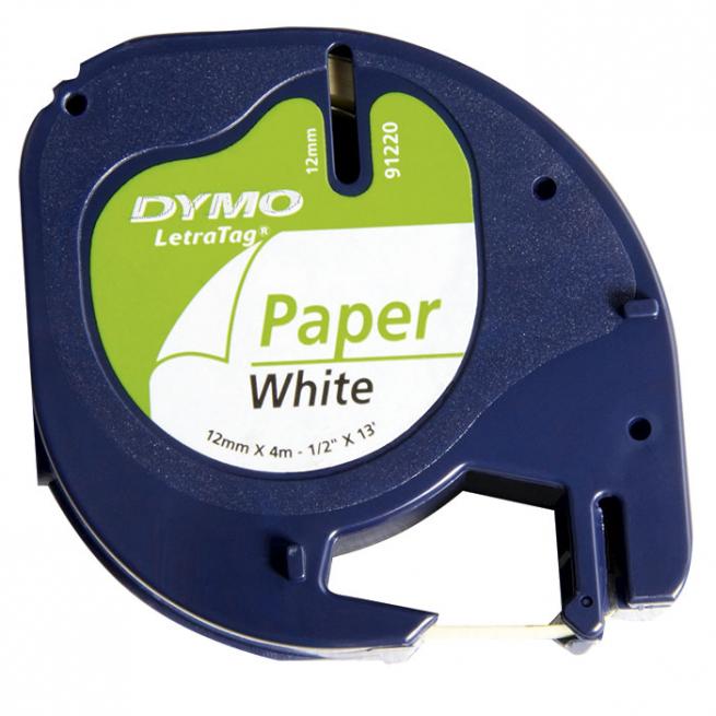 Dymo LetraTag Band Papier in Weiß 