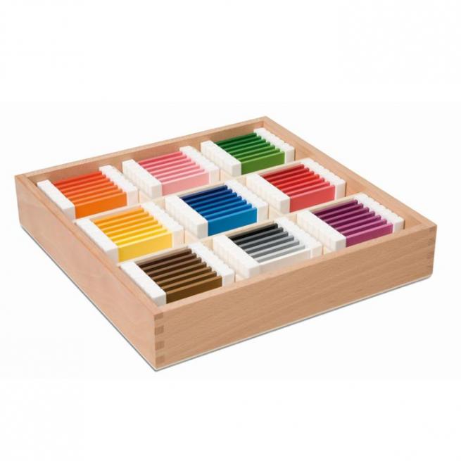 Nienhuis Farbtäfelchen: Schattierungskasten mit neun Farben 