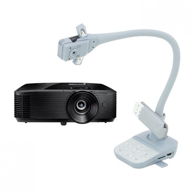 Dokumentenkamera X6A und Optoma Projektor W381 im Spar-Set 