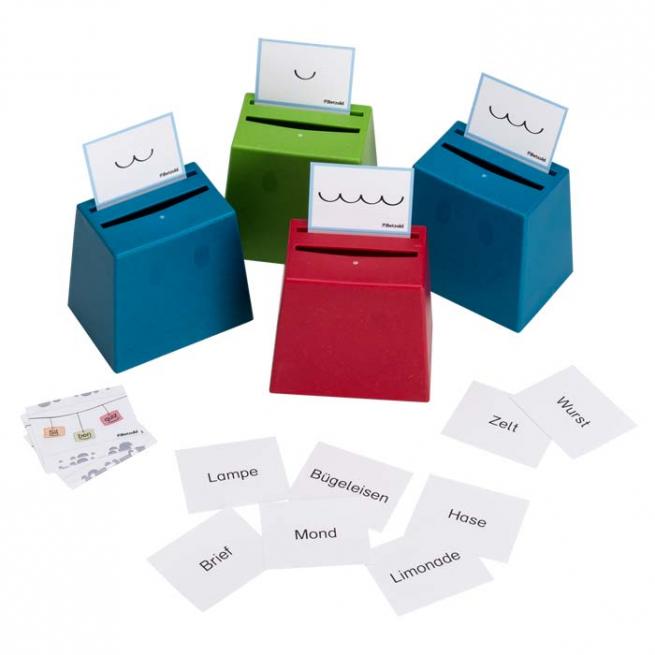 Silbenquiz-Quizzerkarten 