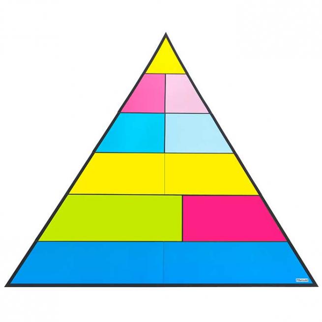 Magnetische Lebensmittel-Pyramide 