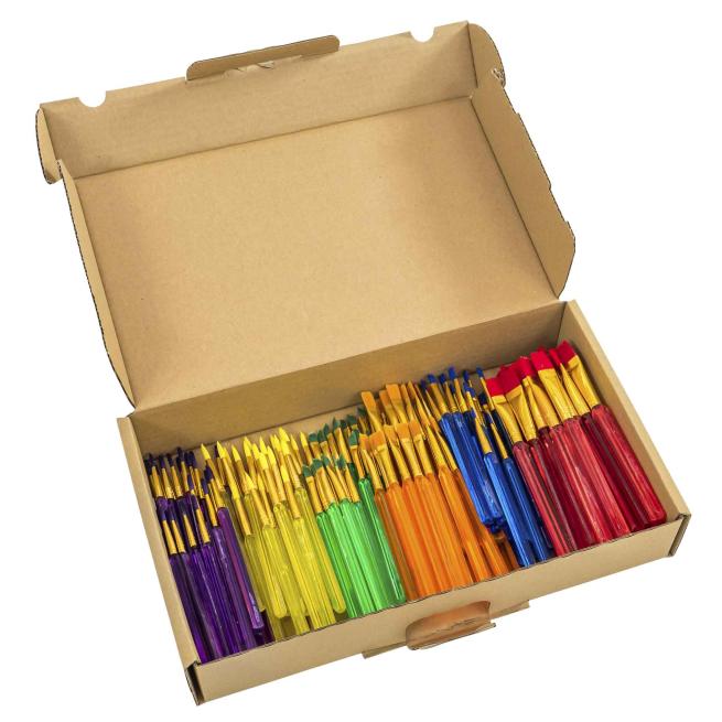 Riesen-Set Dreikantpinsel 